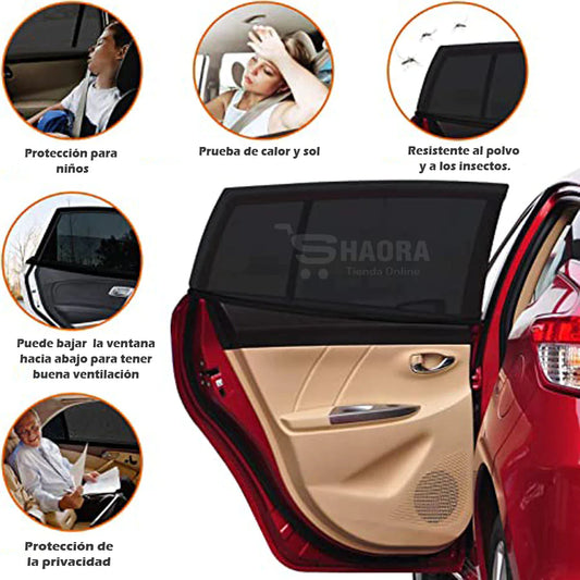 Protector Solar UV para Ventanas de Auto