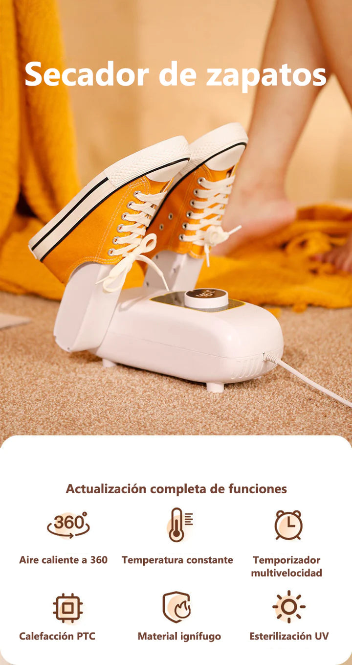 FOOTFUSION™ -SECADOR DE ZAPATOS  PORTATIL 👞